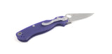 Spyderco Para-Military 2 Comp Lock Blue G10 Handle Folding Blade Knife 81GPDBL2