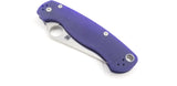 Spyderco Para-Military 2 Comp Lock Blue G10 Handle Folding Blade Knife 81GPDBL2
