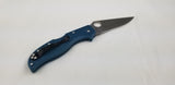 Spyderco Stretch 2 Lockback Blue FRN Folding Bohler K390 Pocket Knife 90FP2K390