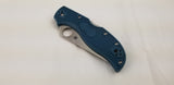 Spyderco Stretch 2 Lockback Blue FRN Folding Bohler K390 Pocket Knife 90FP2K390