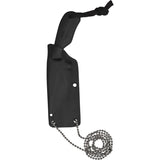 Spyderco Subway Bowie Black FRN LC200N Fixed Blade Knife w/ Sheath FB48PBBK