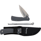 Schrade Uncle Henry Folding & Fixed Blade Knife 2 Pc Gift Set 1183272