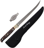 Schrade Uncle Henry Fillet & Clipper Staglon 3 Pc  Combo Set 1200425