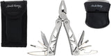 Schrade Multi Tool & Stainless Clip Light w/ Sheath 3 Pc Combo 1200438