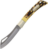 Schrade Uncle Henry Fixed & Folder Staglon 3 Pc Money Clip Gift Set 1200449