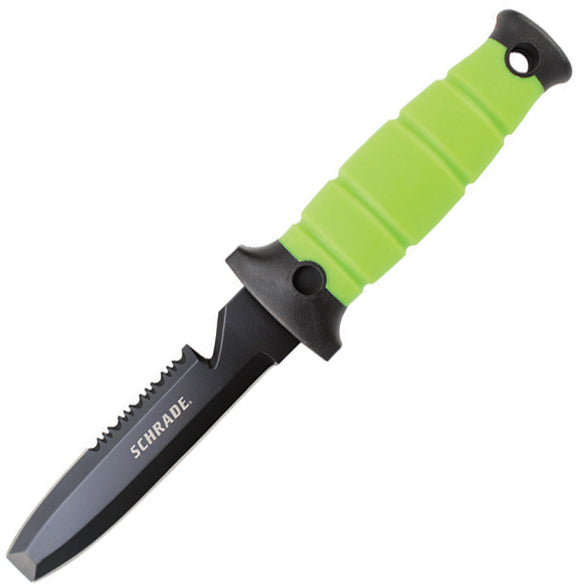 Schrade Water Rat Dive Lime Green Fixed Blade Knife wr3