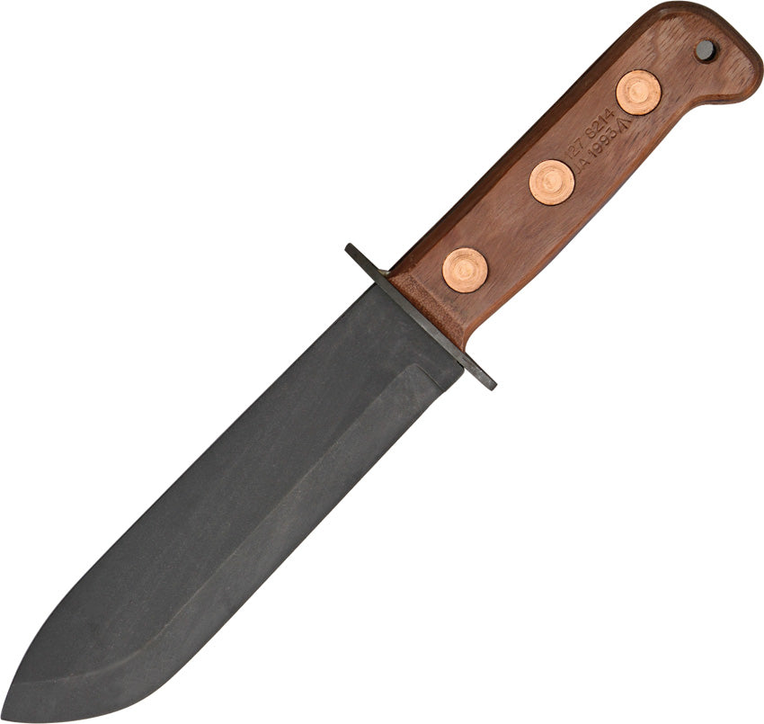 J. Adams Sheffield England MOD Pattern Wood Survival Knife 003