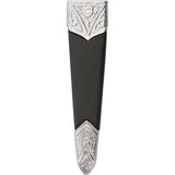 J. Adams Sheffield England Sgian Dhu Scottish Stag Bone Fixed Blade Knife 018