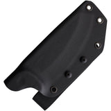 Shed Knives 2023 Sheepsfoot Black Smooth G10 154CM Fixed Blade Knife 006