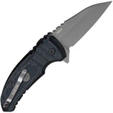 SIG Sauer X-1 Microflip Black Button Lock Folding Pocket Knife 16162
