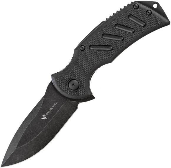 Steel Will F13-A1B Censor Linerlock Black Folding Knife f13a1b