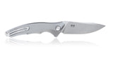 Steel Will Spica F44-27 Silver Linerlock 154cm Folding Knife 4427