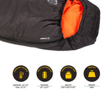 Snugpak Softie 12 Endeavour Camping & Hiking Survival Black Sleeping Bag 91060