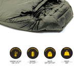 Snugpak Softie 12 Osprey Camping & Hiking Survival OD Green Sleeping Bag 91100