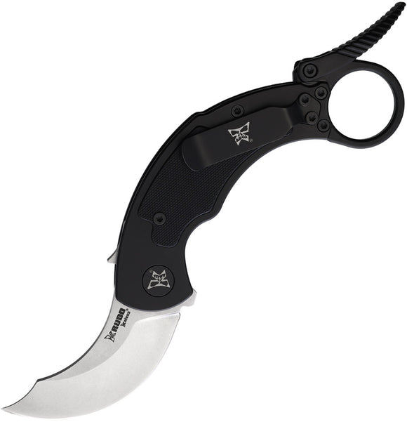 Krudo SNAG Framelock Black Stainless & G10 Folding 9Cr18MoV Pocket Knife 088