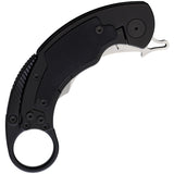 Krudo SNAG Framelock Black Stainless & G10 Folding 9Cr18MoV Pocket Knife 088