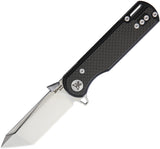 Krudo Strick9 Framelock Stainless Carbon Fiber Ball Bearing Folding Knife 900