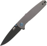 Sog Twitch III Linerlock Gunmetal Gray Aluminum Folding 154CM Knife OPEN BOX