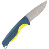 Sog Aegis FX Fixed Blade Knife Indigo/Yellow CRYO Krupp 4116 Stainless 17410141