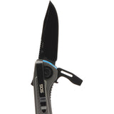 Sog Flash MT Silver & Cyan Aluminum Stainless 5.63" Multi Tool 29550241