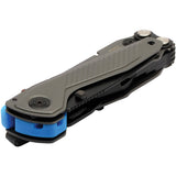 Sog Flash MT Silver & Cyan Aluminum Stainless 5.63" Multi Tool 29550241