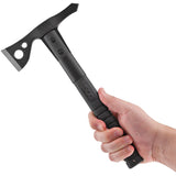 SOG FastHawk Stainless Steel Black Fixed Axe Head Blade GRN Handle Ax F06TNCP