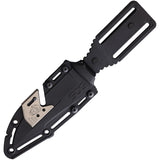 SOG SEAL Strike Deluxe Black GRN AUS-8 Fixed Blade Knife w/ Sheath SS1004CP