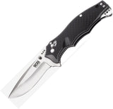 SOG Knives Mini Vulcan Arc-Lock Stainless Folding Blade Black FRN Handle Knife VL02CP
