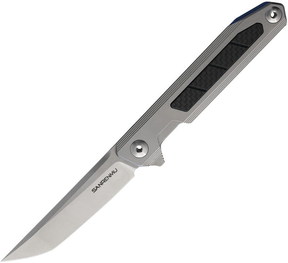SRM Knives 1162 420 Stainless handle Framelock Folding Knife 1162