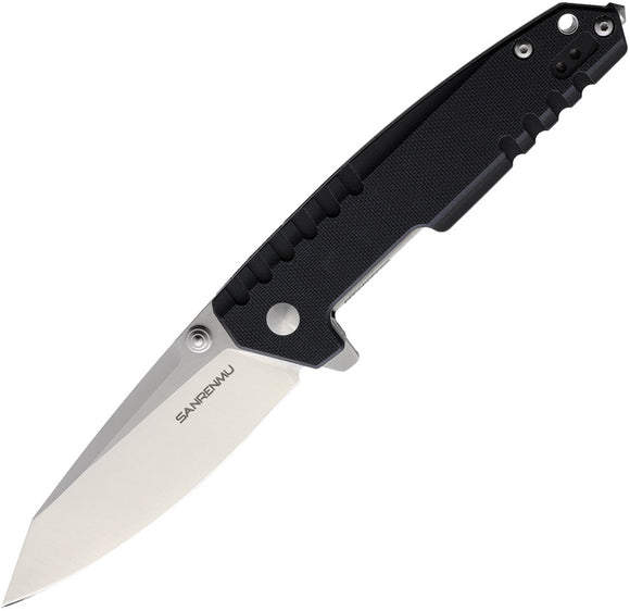 SRM Knives 9031 Black G10 Linerlock Folding Knife 9031