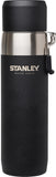 Stanley Master Black Dishwasher Safe Quadvac Stainless Water Bottle 03105B