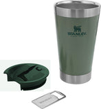 Stanley Green Stay Chill Dishwasher Safe Stainless Beer Pint 16oz 1704055