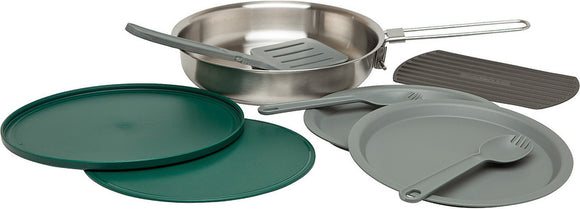 Stanley Camping & Hiking All-In-One Frying Pan Plate Outdoor Cooking Set 2658012