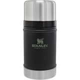 Stanley Legendary Black Dishwasher Safe Stainless Classic Food Jar 7936002