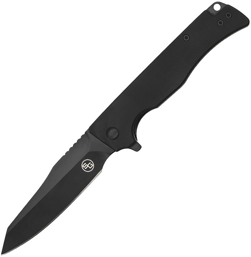 StatGear Ausus Slim Linerlock Black G10 Folding D2 Steel Pocket Knife –  Atlantic Knife Company