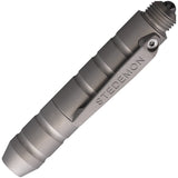 Stedemon EDC Tactical Gray/Tan Titanium 2.88" Ballpoint Pen P01BLS