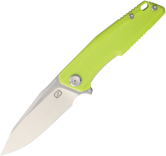 Stedemon Pocket Knife ZKC C02 Linerlock Green G10 Folding 440C Stainless KCC023