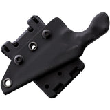 Stroup Knives Mini Tan Sculpted G10 Handle 1095HC Fixed Blade Knife OPEN BOX