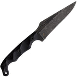 Stroup Knives TU2 Black G10 1095HC Fixed Blade Knife w/ Kydex Sheath PTU2BG10S