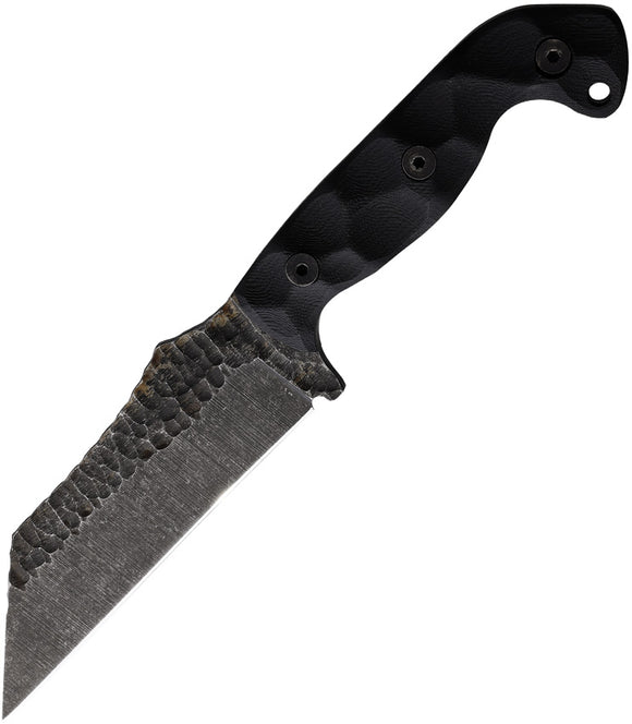 Stroup Knives TU3 Black G10 1095HC Fixed Blade Knife w/ Kydex Sheath PTU3BG10S