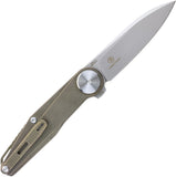 Defcon Fulcrum Leverage Lock Bronze Titanium Folding Bohler M390 Knife T96172