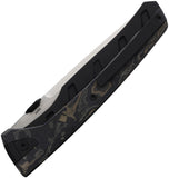 Suprlativ Matador Framelock Black Titanium Folding Bohler M390 Pocket Knife 006