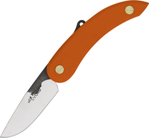 Svord Peasant Orange Handle Swedish High Carbon Tool Steel Folding Knife 135