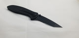 Smith & Wesson Linerlock A/O Black Aluminum Folding 8Cr13 Pocket Knife 1084305