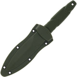 Smith & Wesson HRT OD Green Stainless Dagger Fixed Blade Boot Knife 1189664