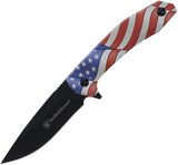 Smith & Wesson Americas Heroes Folding & Fixed Blade Knife 2 Pc Gift Set 1200645