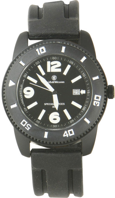 Smith & Wesson Black Paratrooper Water Resistant Watch W5983