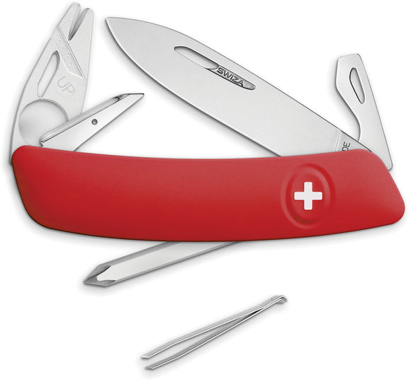 Swiza TT04 Red Tick Multi-Tool Folding Screwdriver Pocket Knife 0801000