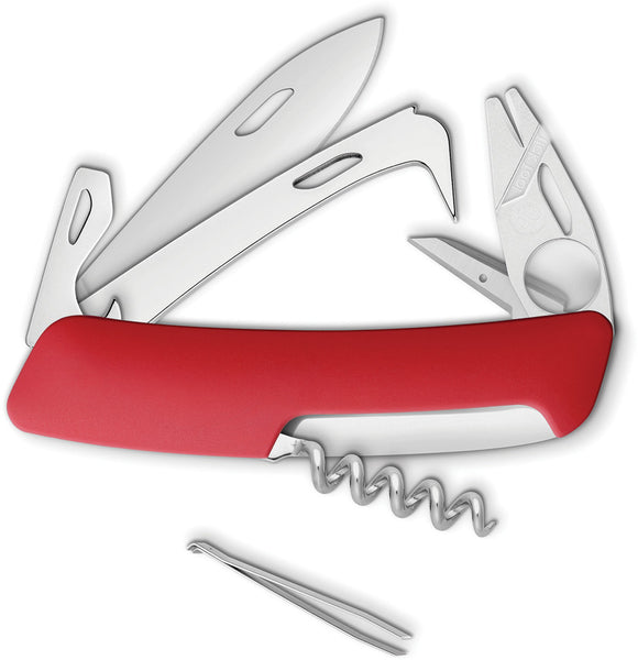 Swiza HO05TT Red Horse Folding Multi-Tool Corkscrew Pocket Knife H0901000