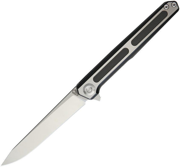 Stedemon Vouking T04 Black Folder M390 Folding Blade TC4 Titanium Knife